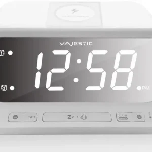 New Majestic SVE-236WI Sveglia digitale Bianco Offerta Lampo