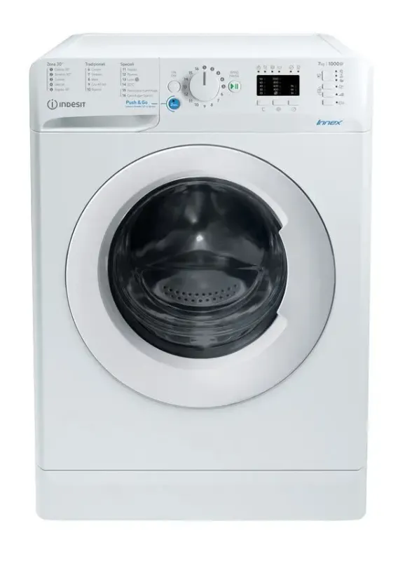 Miglior Prezzo Indesit BWSA 71051 W IT N lavatrice Caricamento frontale 7 kg 1000 Giri/min E Bianco