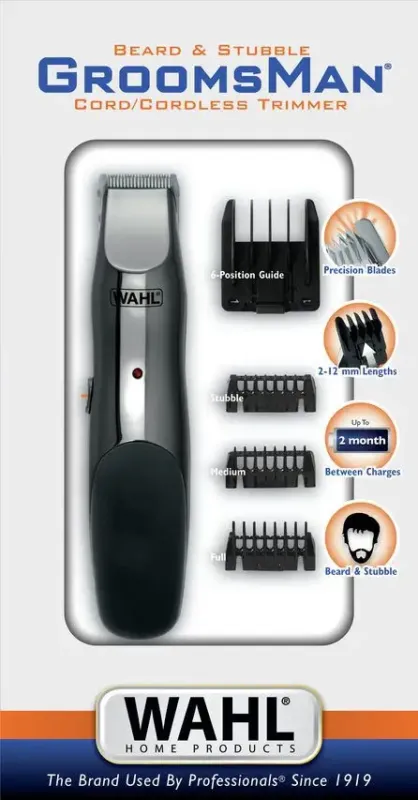 Consegna Rapida Wahl 09918 Nero, Grigio