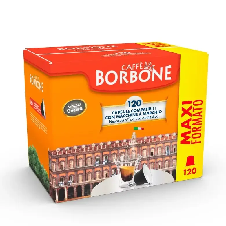 Non Perdere Caffè Borbone Capsule per Nespresso Miscela Decisa Capsule caffè 120 pz