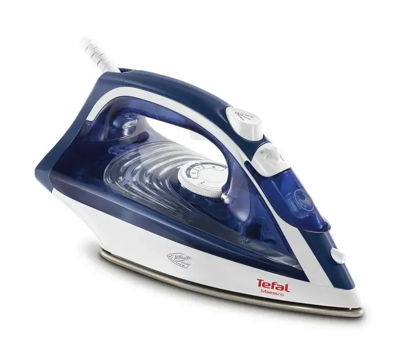 Tefal Maestro 2 FV1845E0 Ferro da stiro a secco e a vapore CeramicGlide 2300 W Blu, Bianco Direttamente Dal Produttore