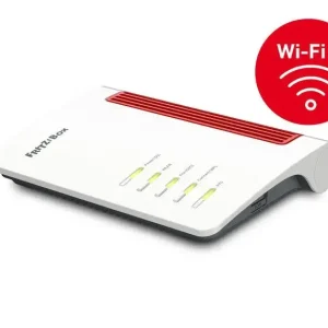 AVM FRITZ!Box 7530 AX router wireless Gigabit Ethernet Dual-band (2.4 GHz/5 GHz) Rosso, Bianco Novità