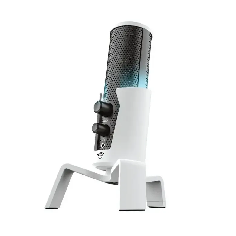 Ultimissimo Modello Trust GXT 258W Fyru USB 4-in-1 Streaming Nero, Bianco