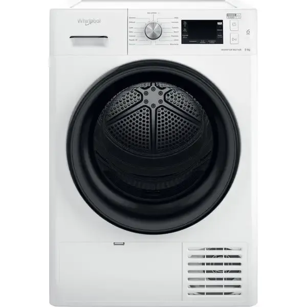Professionale Whirlpool FFT M22 9X3B IT asciugatrice Libera installazione Caricamento frontale 9 kg A+++ Bianco