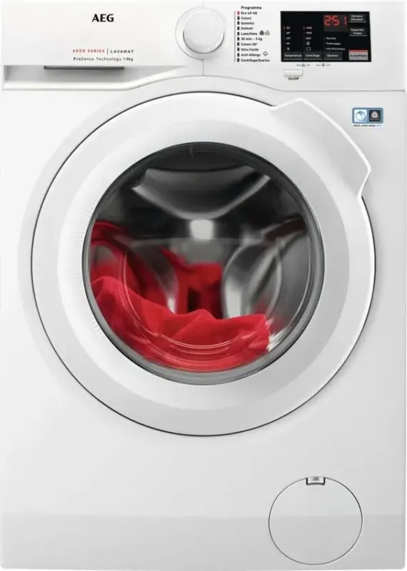 AEG L6FBI845 lavatrice Caricamento frontale 8 kg 1400 Giri/min B Bianco Più Venduto