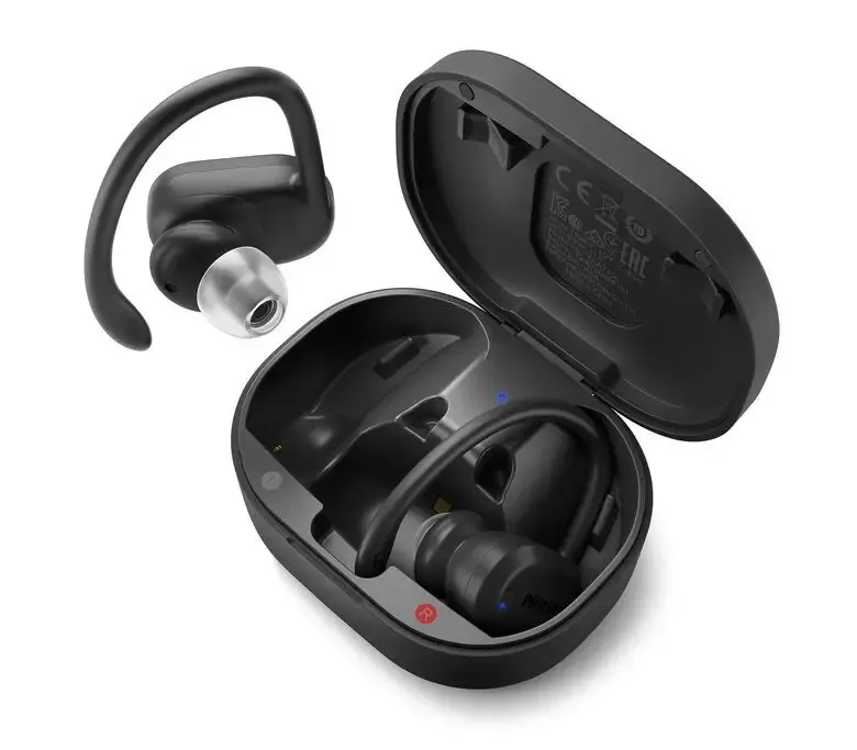Philips 7600 series TAA7306BK/00 cuffia e auricolare Wireless A clip, In-ear Sport Bluetooth Nero Spedito Oggi
