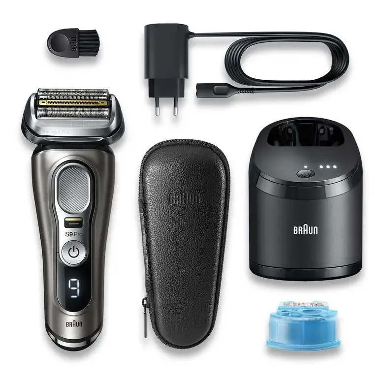 Braun Series 9 Pro 9465CC Rasoio Trimmer Nero, Argento Ordina Subito