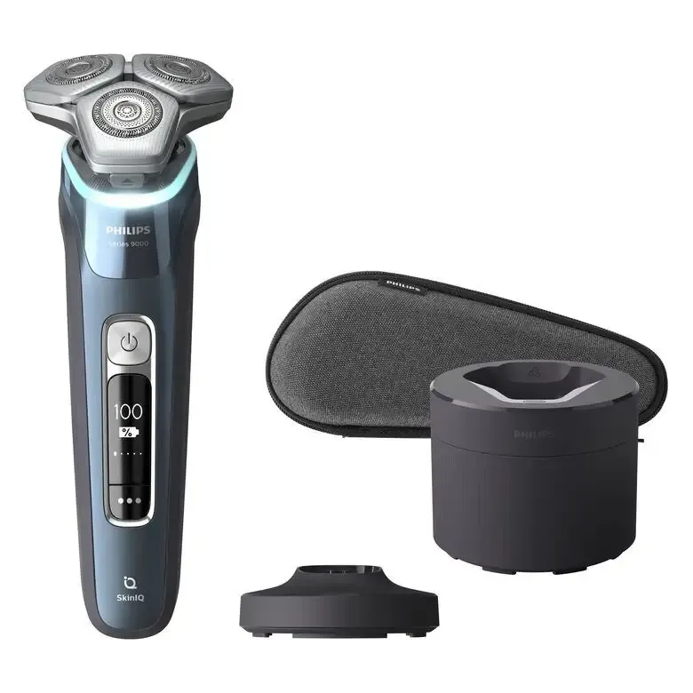 Spedizione Espresso Philips SHAVER Series 9000 Rasoio elettrico Wet & Dry con sensore Pressure Guard