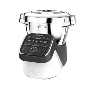 Sconto Moulinex HF8098 Companion XL, Robot da cucina multifunzione, 12 programmi automatici, 6 accessori, recipiente 3L, intervallo di temperatura da 30 °C a 150 °C, Ricettario 300 idee per ricett
