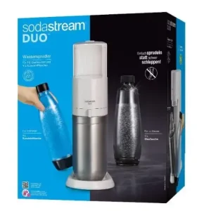 Di Tendenza SodaStream DUO Acciaio inossidabile, Bianco