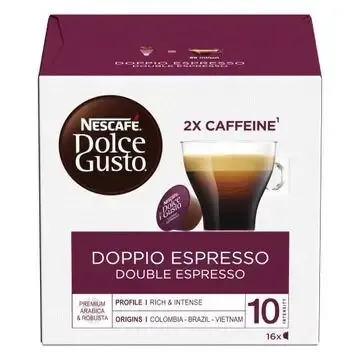 Offerta Limitata Nescafé Dolce Gusto Doppio Espresso Capsule caffè 16 pz