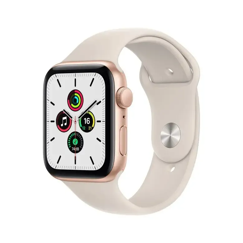 Più Venduto Apple Watch SE GPS, 44mm Cassa in Alluminio color Oro con Cinturino Sport Galassia