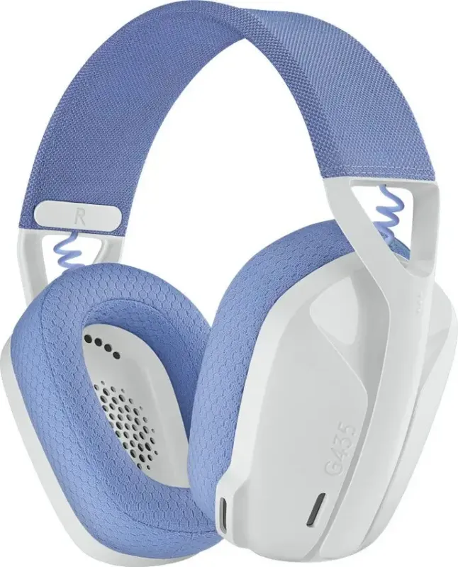 Compra Oggi Stesso Logitech G G435 Auricolare Wireless A Padiglione Giocare Bluetooth Blu, Bianco