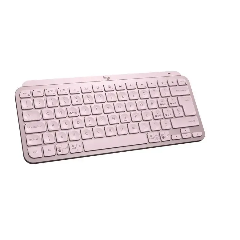 Logitech MX Keys Mini tastiera RF senza fili + Bluetooth QWERTY Italiano Rosa Nuova Collezione