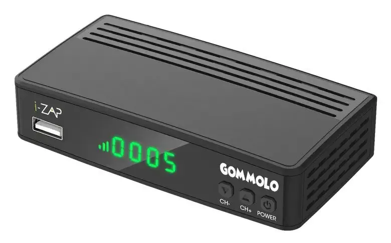 i-ZAP GOMMOLO set-top box TV Cavo HD Nero Prezzo Di Fabbrica