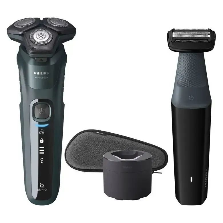 Offerta Lampo Philips SHAVER Series 5000 Rasoio elettrico Wet & Dry con lame SteelPrecision