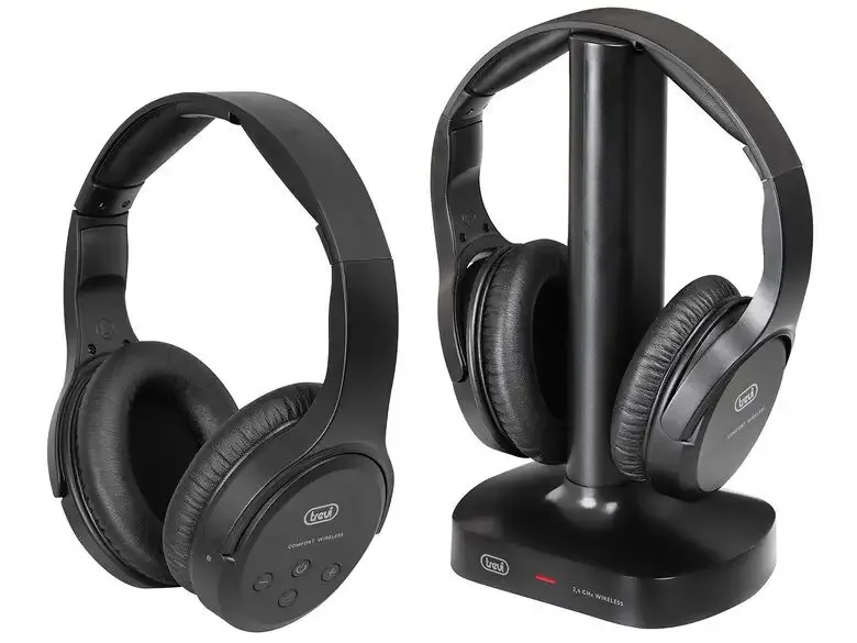 Trevi FRS 1580 TW Cuffie Con cavo e senza cavo A Padiglione TV Nero Prezzo Basso