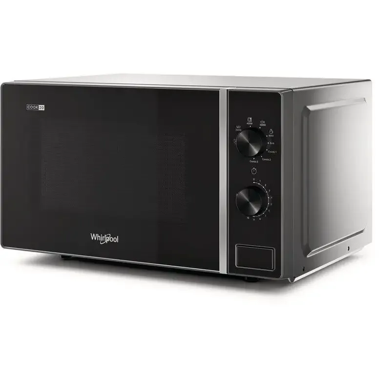 Whirlpool MWP 103 SB Superficie piana Microonde con grill 20 L 700 W Nero, Argento Vendita Finale