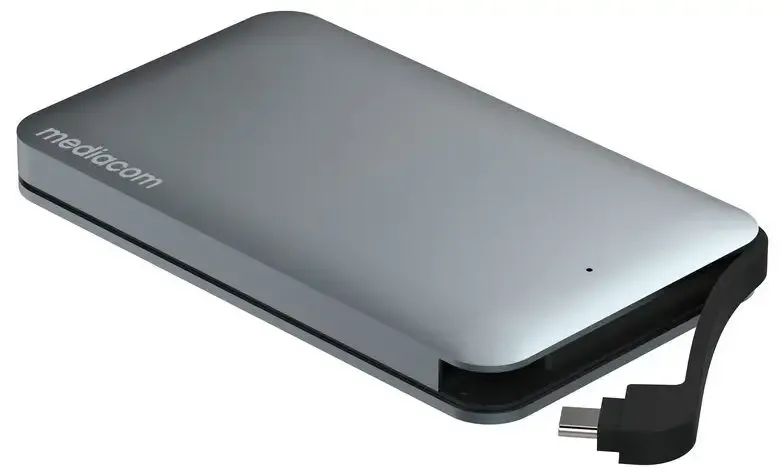 Mediacom MD-S404 contenitore di unità di archiviazione Box esterno HDD Alluminio 2.5" Prezzo Di Fabbrica