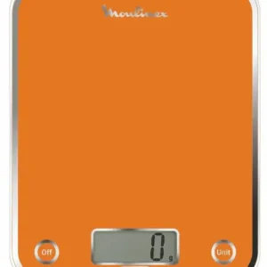 Moulinex BN5001 Optiss Arancione Superficie piana Rettangolo Bilancia da cucina elettronica Occasione Imperdibile