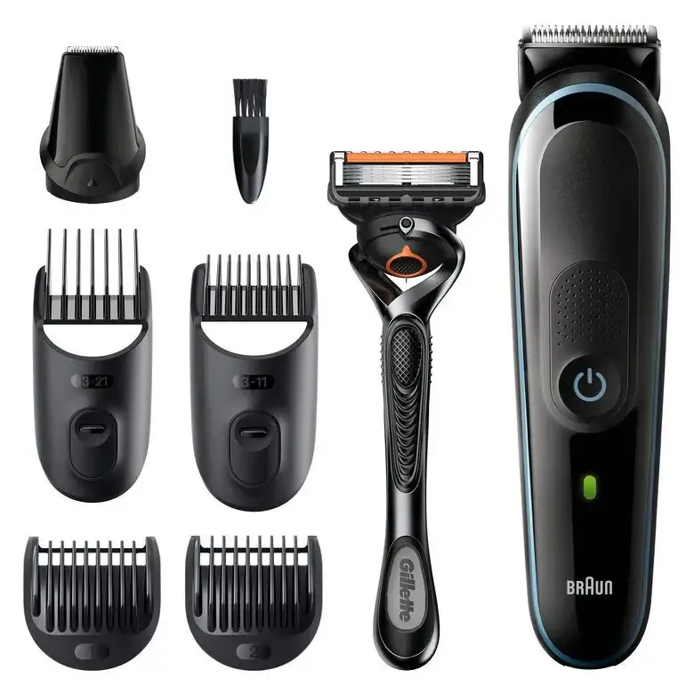 Braun All-in-one MGK5355 Nero, Blu Professionale