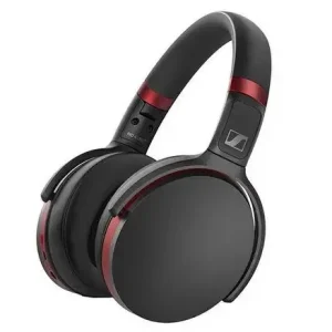 Sennheiser HD 458BT Auricolare Con cavo e senza cavo A Padiglione MUSICA USB tipo-C Bluetooth Nero, Rosso Esclusivo