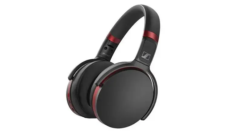 Sennheiser HD 458BT Auricolare Con cavo e senza cavo A Padiglione MUSICA USB tipo-C Bluetooth Nero, Rosso Esclusivo
