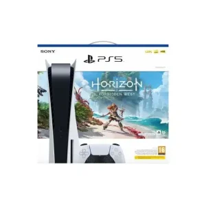 Sony PlayStation 5 Standard + Horizon Forbidden West 825 GB Wi-Fi Nero, Bianco Must-Have