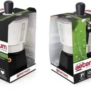 Subito Disponibile AETERNUM CAFFETTIERA BLACK PEARL 2TZ AC000002