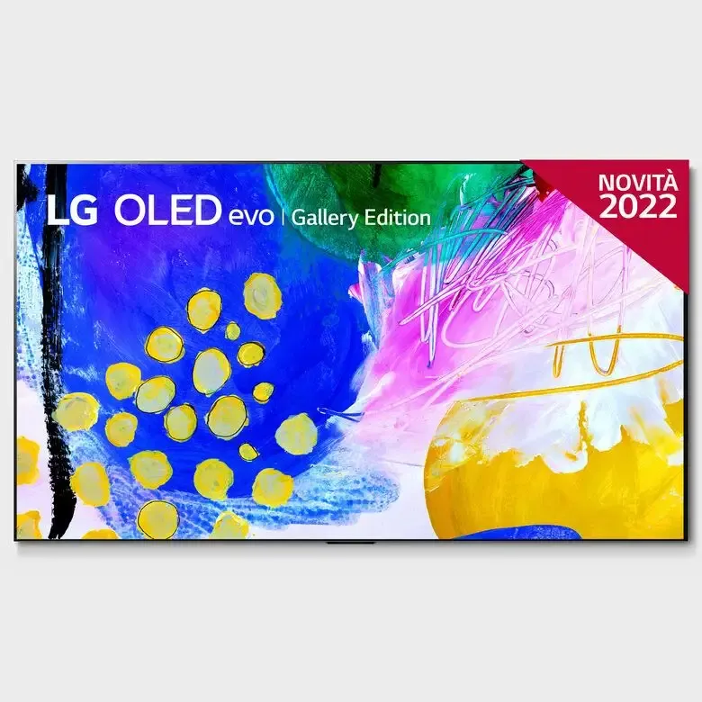 Reso Gratuito LG OLED evo Gallery Edition 4K 77‘‘ Serie G2 OLED77G26LA Smart TV