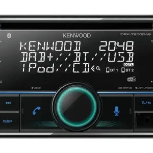 Kenwood DPX-7200DAB Ricevitore multimediale per auto Nero 50 W Bluetooth Affare