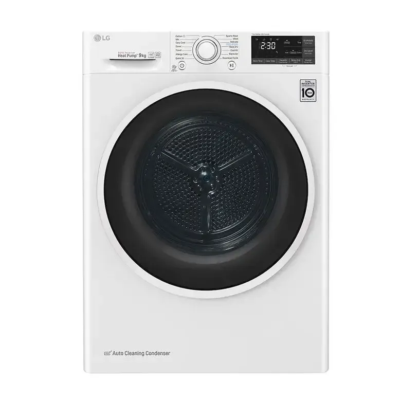 LG RH90V5AV6Q asciugatrice 9 kg Pompa di Calore Libera installazione Carica frontale A++ Non Perdere