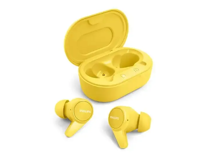 Professionale Philips 1000 series TAT1207YL/00 cuffia e auricolare Wireless In-ear Bluetooth Giallo