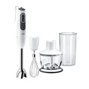Ultimissimo Modello Braun MQ 3135 WH Sauce 0,5 L Frullatore ad immersione 750 W Nero, Bianco
