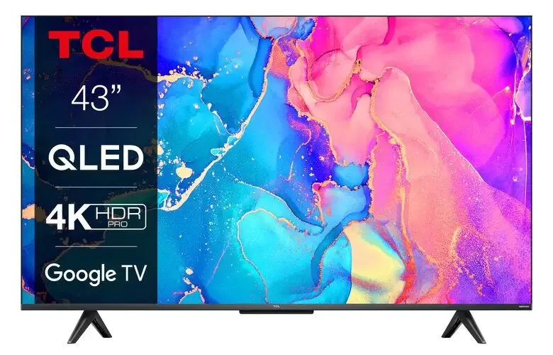 Più Venduto TCL Serie C63 QLED 43" 43C635 audio Onkyo Google TV