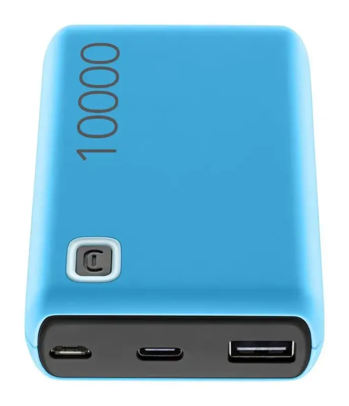 Cellularline Power Bank ESSENCE 10000 Caricabatterie portatile da 10000mAh Blu Consegna Rapida