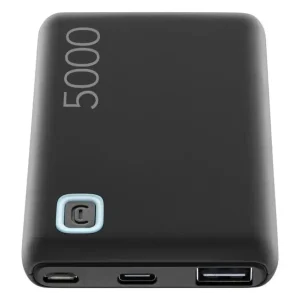 Bestseller Cellularline Power Bank ESSENCE 5000 Caricabatterie portatile da 5000mAh Nero