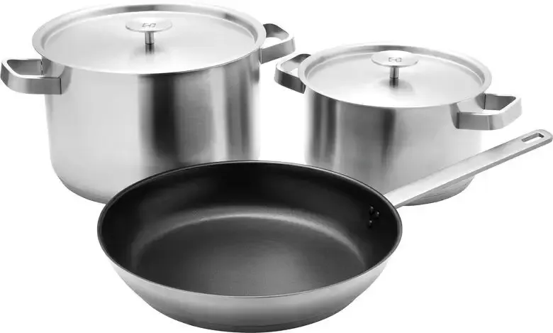 Electrolux E3SSL set di pentole 3 pz Esclusivo