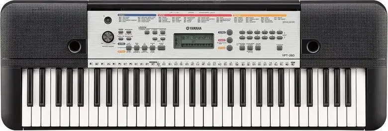 Yamaha YPT-260 tastiera digitale 61 chiavi Nero, Bianco Prezzo Ridotto