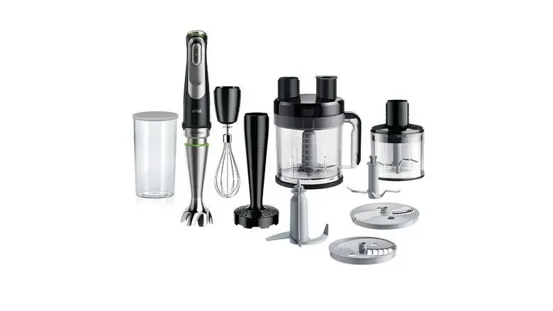 Occasione Braun MultiQuick 9 MQ 9187XLI 0,6 L Frullatore ad immersione 1200 W Nero, Stainless steel