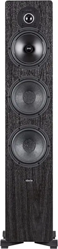 Prezzo Conveniente Indiana Line Tesi 661 N Colore Nero Rivere Coppia Casse Pavimento 30-160W 3 vie Bass Reflex