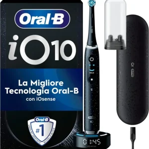Quantità Limitata Oral-B iO SERIES 10 Adulto Spazzolino a vibrazione Nero