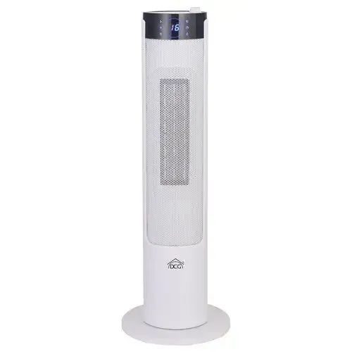 DCG Eltronic PTC5171 stufetta elettrica Interno Bianco 2200 W Riscaldatore ambiente elettrico con ventilatore Must-Have