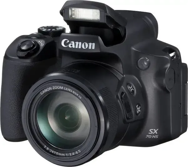 Ultimissimo Modello Canon PowerShot SX70 HS 1/2.3" Fotocamera Bridge 20,3 MP CMOS 5184 x 3888 Pixel Nero
