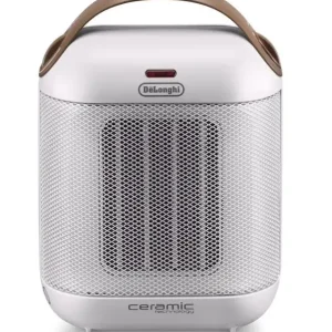 Spedito Oggi De’Longhi Capsule HFX30C18.IW Interno Marrone, Bianco 1800 W Riscaldatore ambiente elettrico con ventilatore