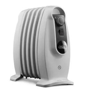 Saldi De’Longhi TRNS0505M stufetta elettrica Interno Bianco 500 W Riscaldatore ambiente elettrico a olio