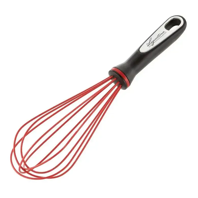 Lagostina Ingenio Smart 012196000015 frusta da cucina Frusta francese Silicone Nero, Rosso Reso Gratuito