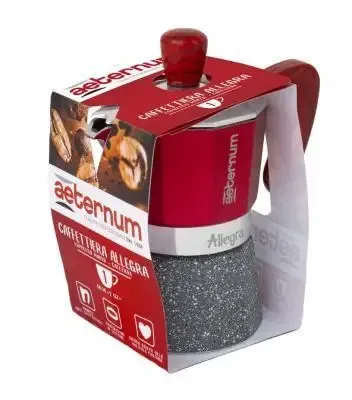 Promozione Esclusiva AETERNUM CAFFETTIERA RED 1TZ