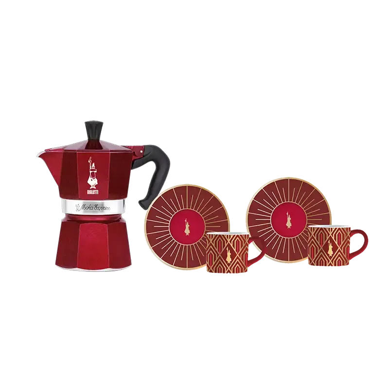 Bialetti Set Moka 3tz + 2 Tazzine Prezzo Conveniente
