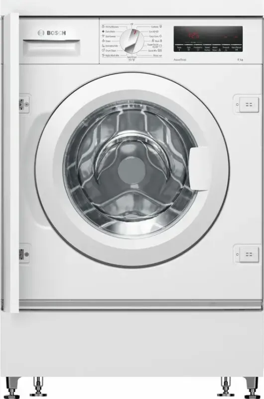 Bosch WIW28542EU Lavatrice da Incasso Serie 8 EcoSilence Drive 8 Kg 1400 Giri Inverter Classe C Promo Stagionale